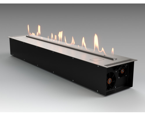 Автоматический биокамин Lux Fire Smart Flame 1400 RC INOX