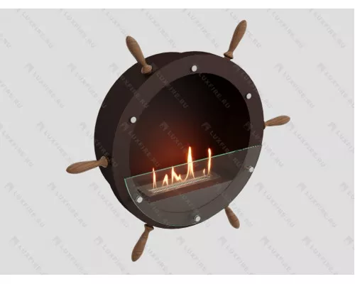 Настенный биокамин Lux Fire "Капитан 500 Н" XS (коричневый) Настенный биокамин Lux Fire "Капитан 500 Н" XS (коричневый)